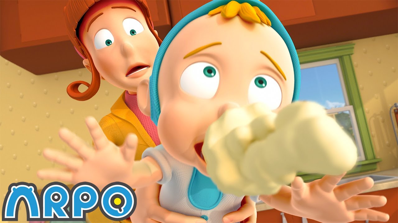 Baby Daniel's Having A SICK Day | ARPO the Robot - Full Episodes | Season 1 - Episode 17 #arpo