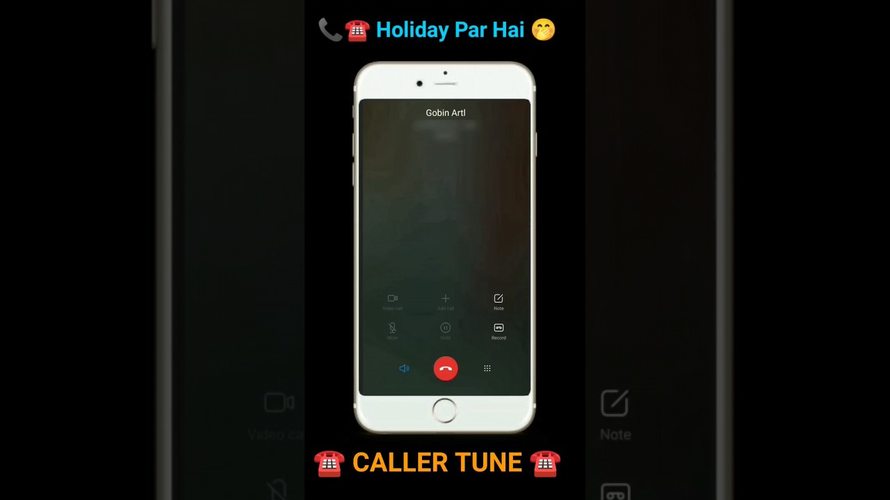 आपने  ☎️Jis Byakti Ko Call Kiya Wo Holiday Par Hai Caller Tune | Kb Creative #callertune #short