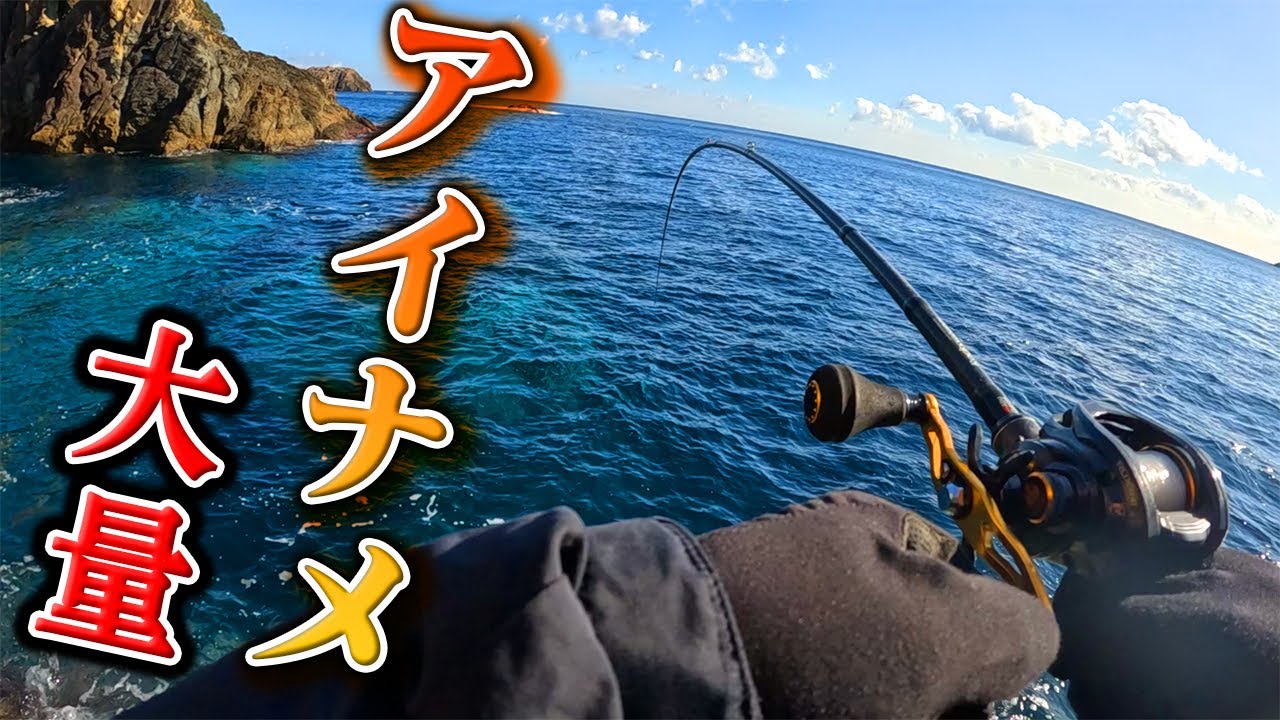 【岩手磯釣り】本州最東端　重茂半島でアイナメが大量