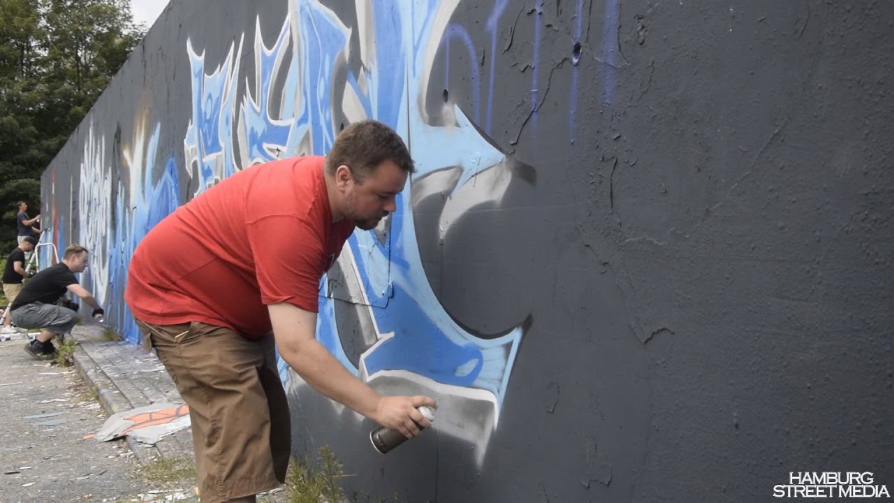 Graffiti Hamburg - Fire and Ice Jam Heimfeld Hall of Fame