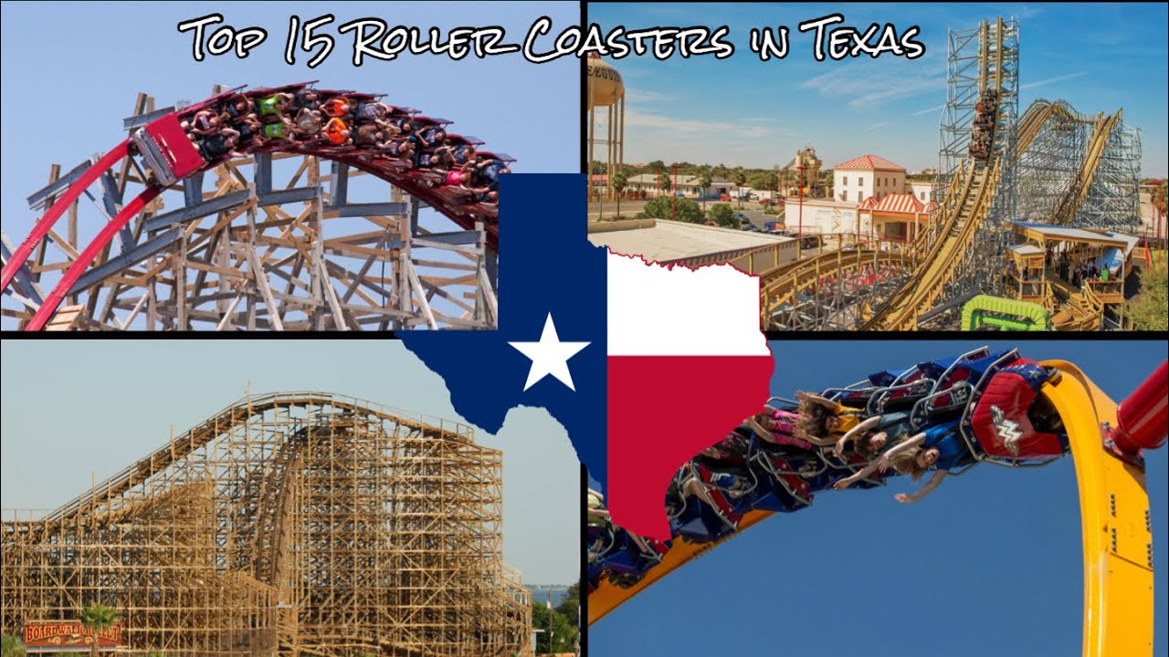 Top 15 BEST Roller Coasters in TEXAS (2023)