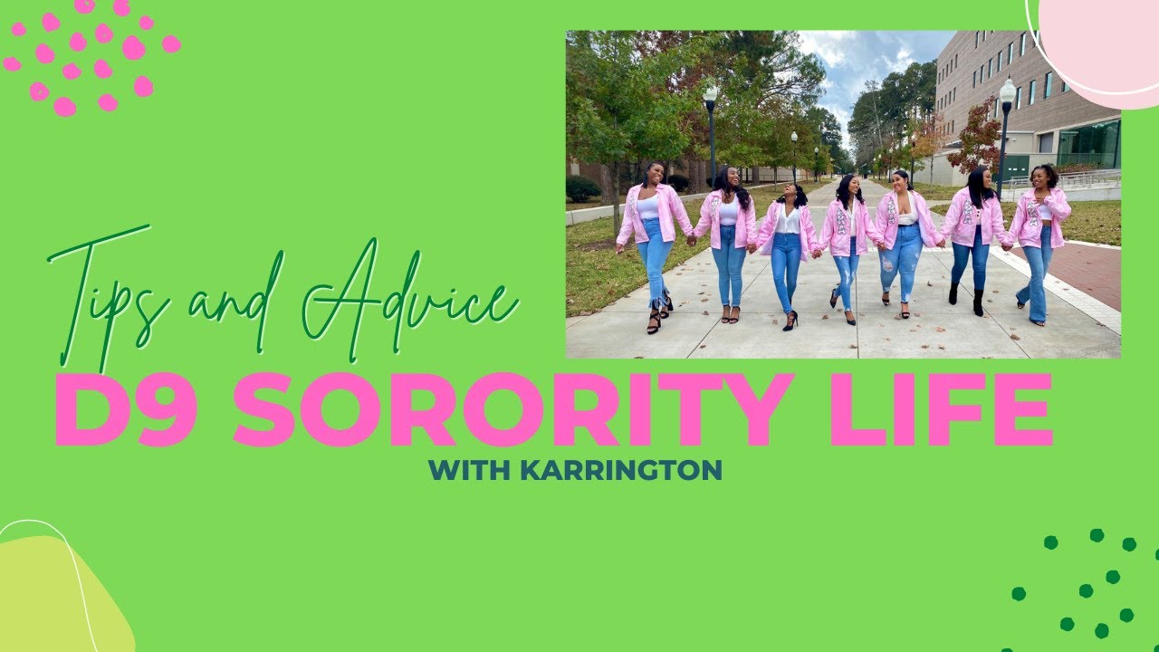 Tips and Advice | D9 Sorority Life | Alpha Kappa Alpha Sorority, Inc.