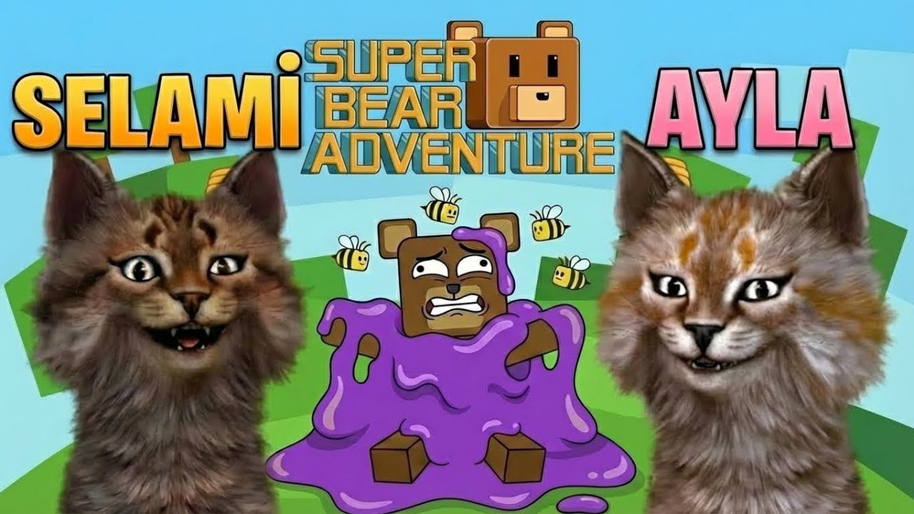 EN KOMİK SÜPER AYI ANİMASYONLARINI İZLİYORUZ - Sevgilimle Super Bear Adventure