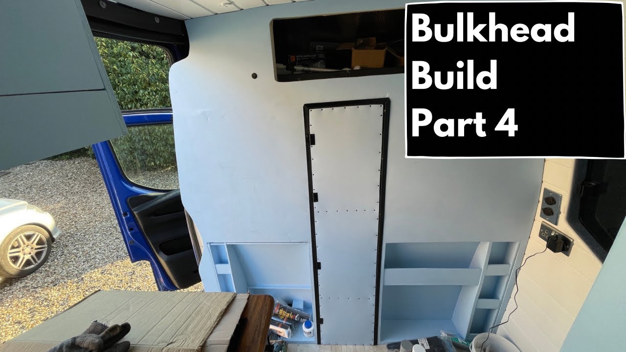 Van build campervan Iveco Daily Building bulkhead part 4