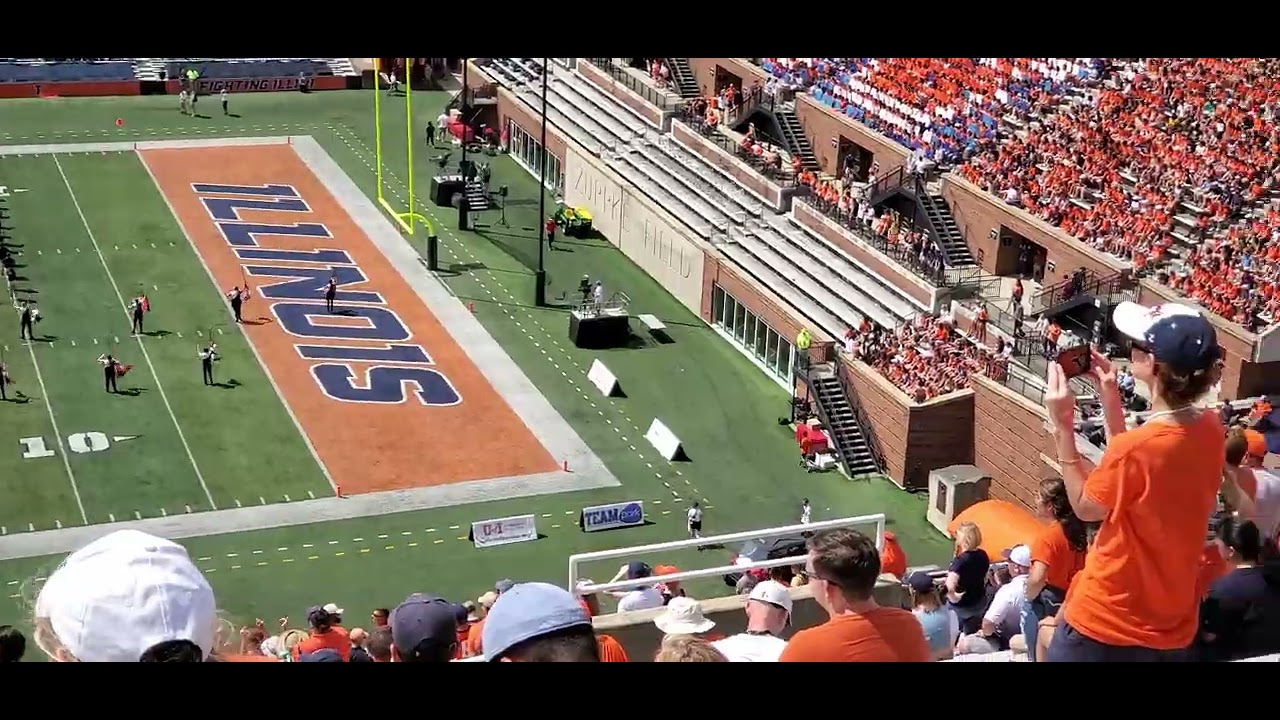 University of Illinois Urbana-Champaign Marching Band - August 28, 2021 - 2:14pm