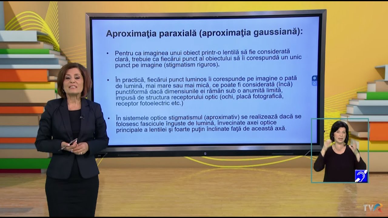 TeleŞcoala: Fizică clasa a XII-a – Optică geometrică (@TVR2)