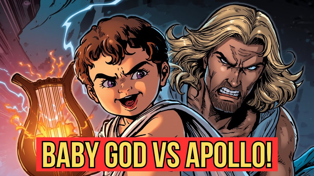 The Great Hermes Cattle Heist | Baby Trickster Outsmarts Apollo &ndash; Greek Mythology Animated