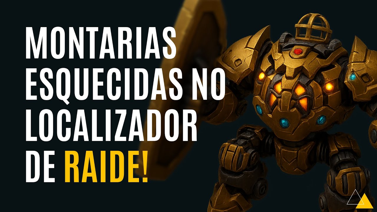World of Warcraft - Montarias Esquecidas do Localizador de RAID!