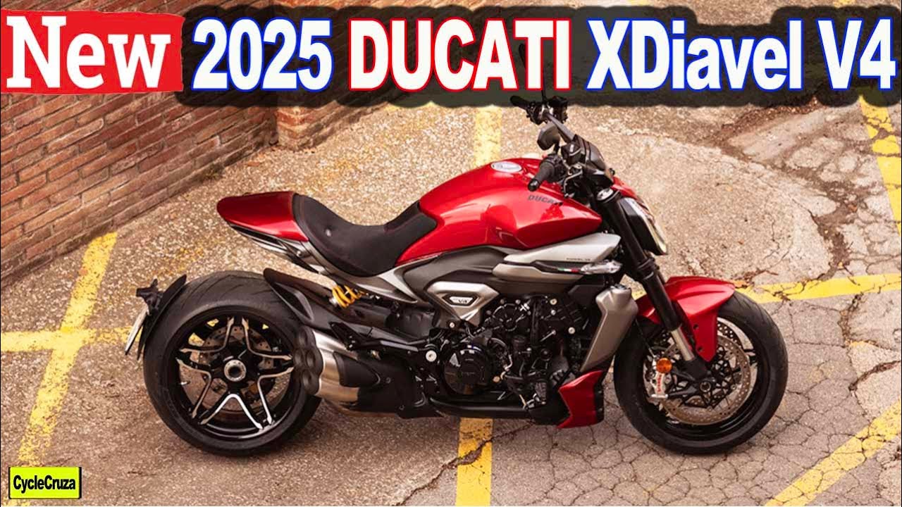 NEW 2025 Ducati XDiavel V4 Review - POWERFUL and Beautiful