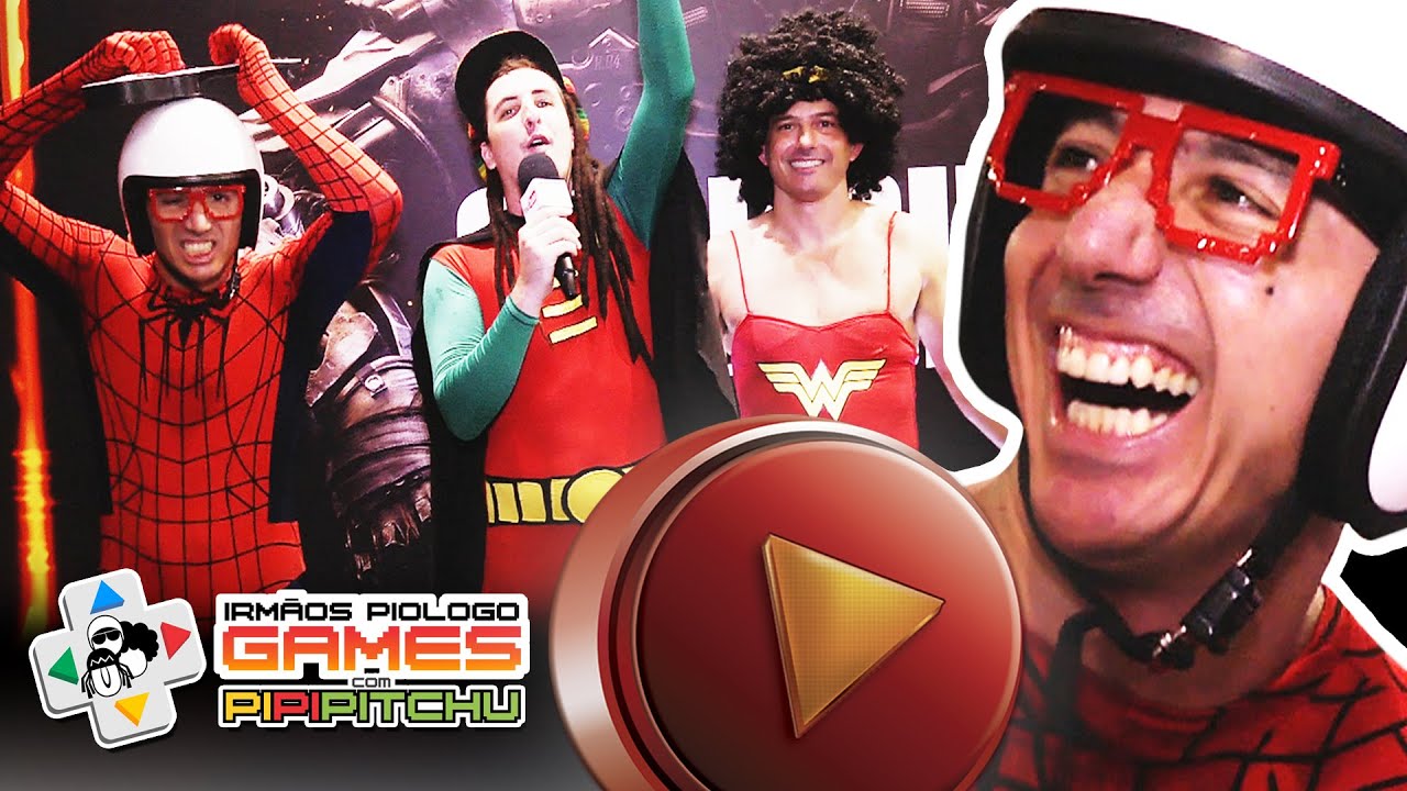 Irm&atilde;os Piologo e Pipipitchu na BRASIL GAME SHOW 2015 (PARTE 2/2)