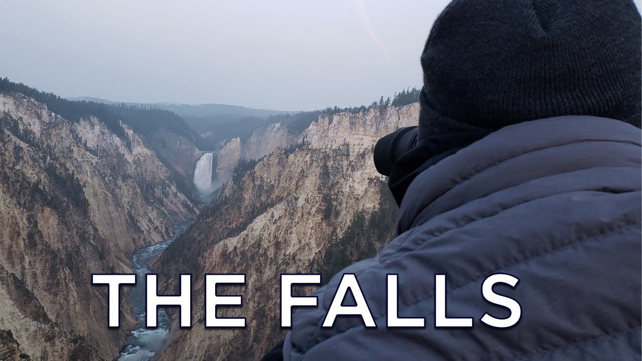 JOURNEY INTO THE GRAND CANYON of Yellowstone at Yellowstone Falls 📸