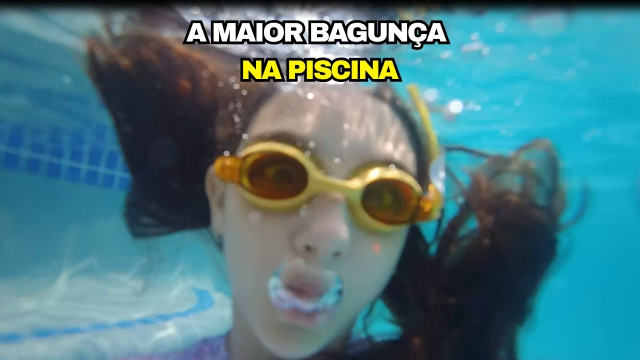 ELA QUASE SE AFOGOU NESSE DESAFIO 😱💦