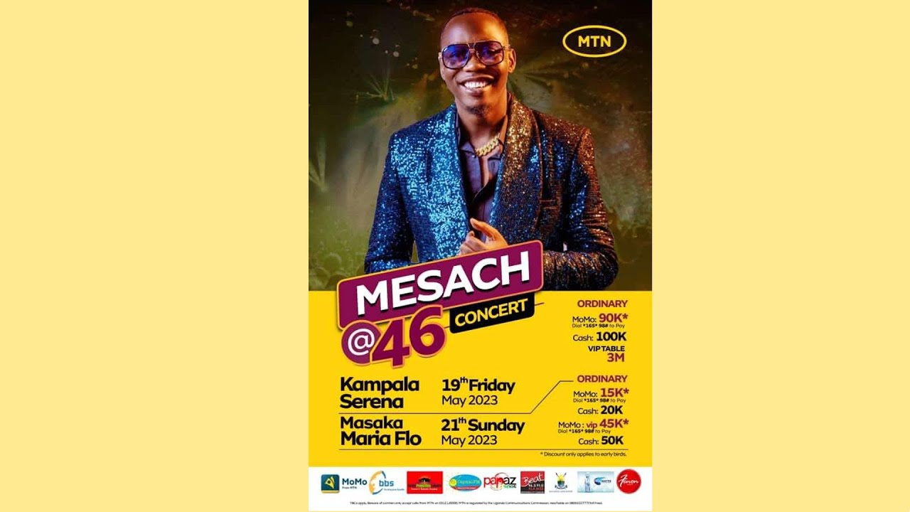 Mesach Semakula @46 Concert