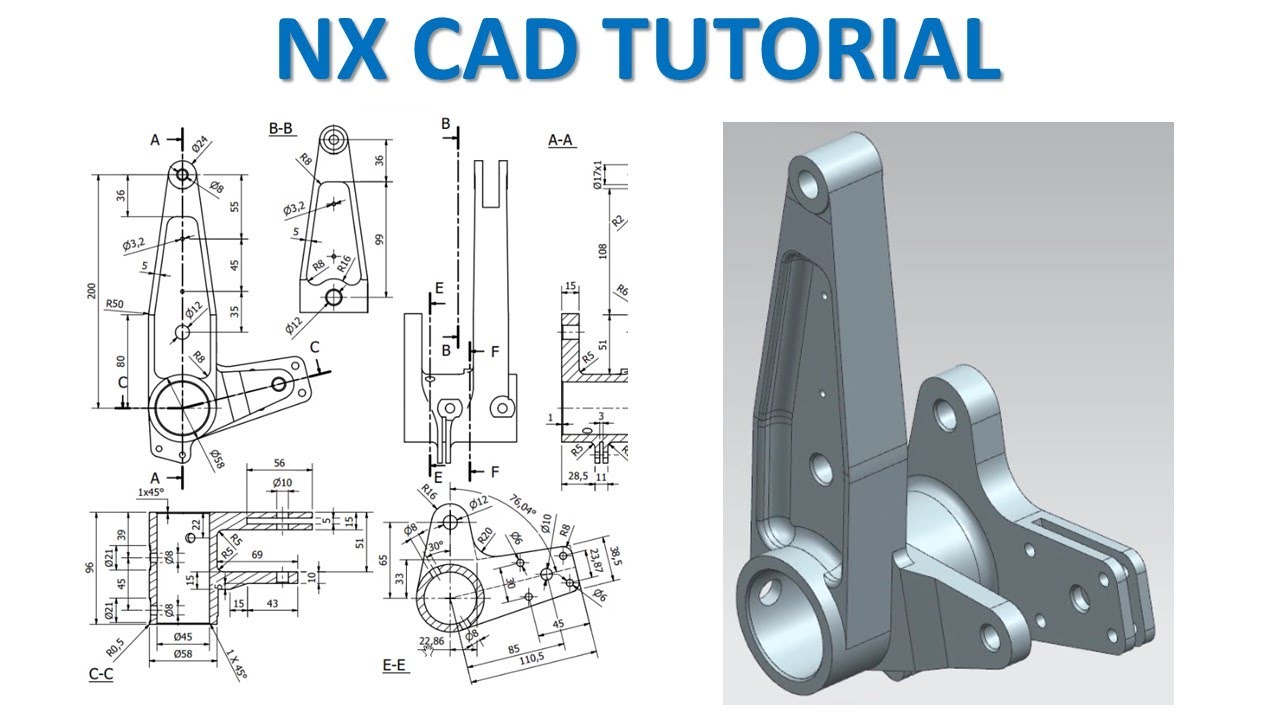 NX CAD Tutorial #92 | 3D Model Advanced Design