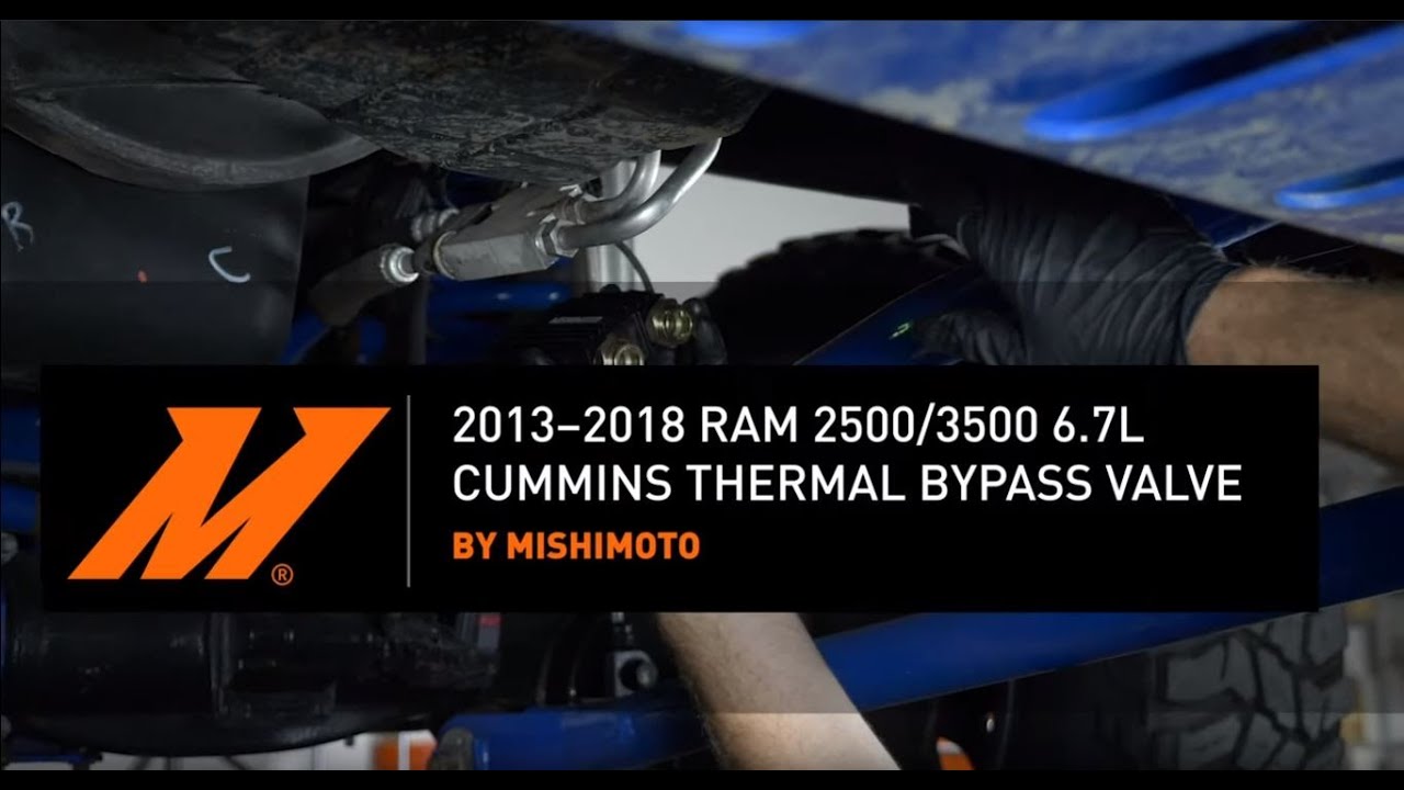 2013-2018 Dodge Ram 6.7L Cummins Thermal Bypass Valve Installation Guide by Mishimoto