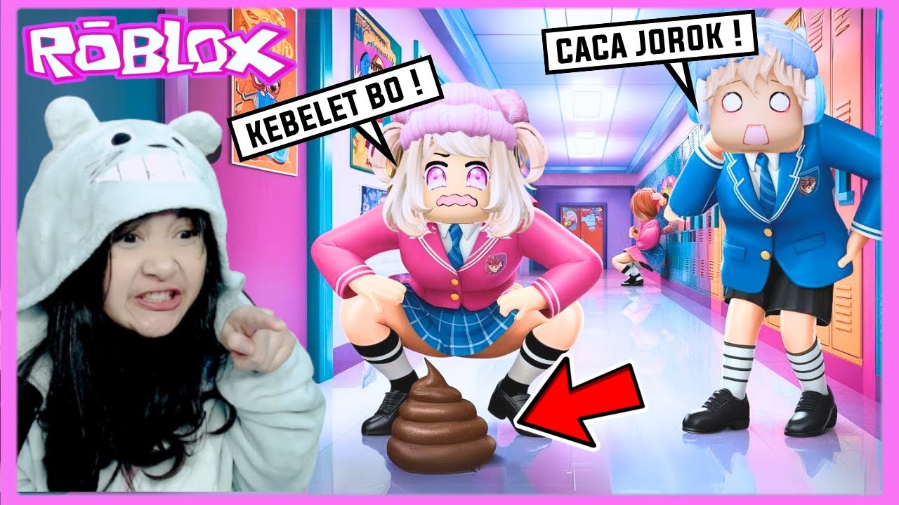 Aku Terpaksa poop di Celana Karena Guru ku Menyeramkan ! ROBLOX @bangboygamingYT