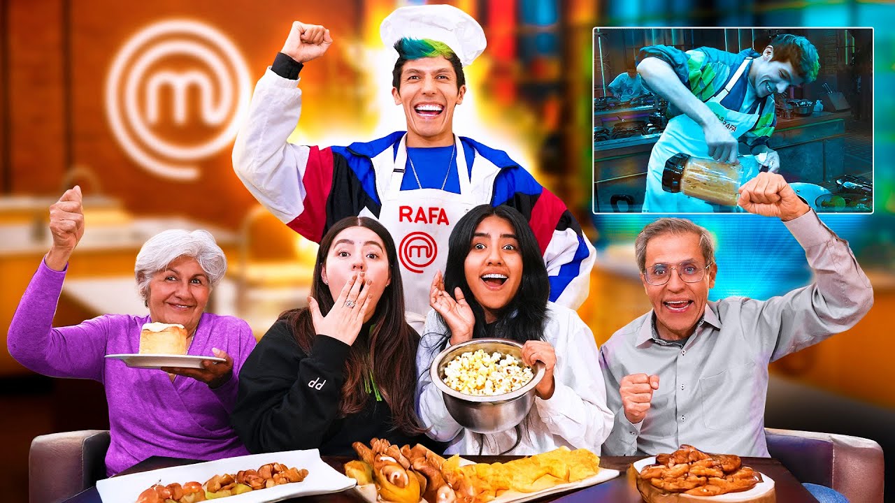 MI FAMILIA REACCIONA AL PRIMER EPISODIO DE MASTERCHEF | LOS POLINESIOS