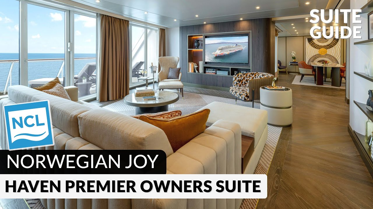 Norwegian Joy | Haven Premier Owners Suite with Large Balcony | Tour & Review 4K | Category H2
