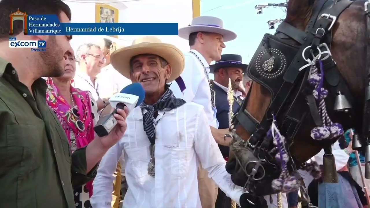 HERMANDAD DEL ROCIO DE LEBRIJA. ROCIo 2025. VILLAMANRIQUE