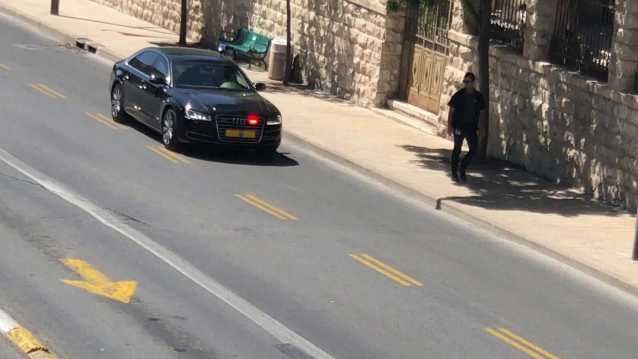 Israel Prime Minister Motorcade Code 3