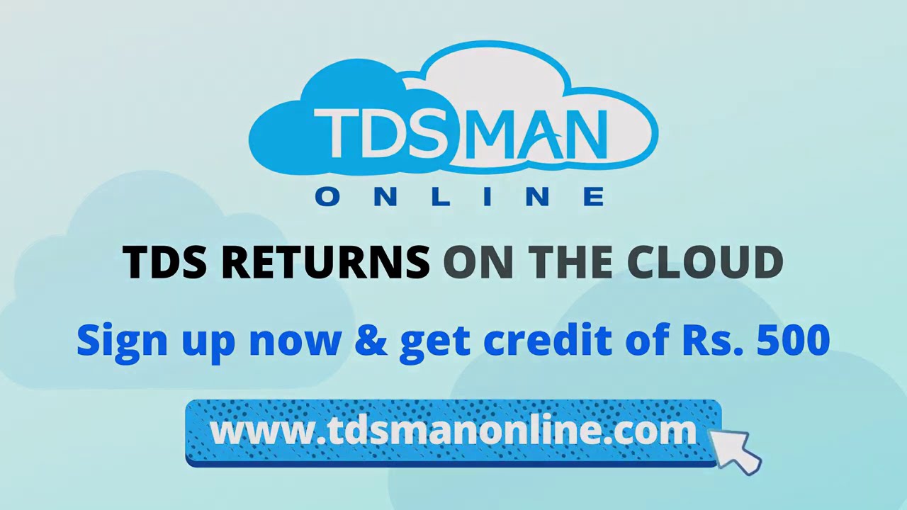 TDSMAN Online - Cloud Based TDS Software