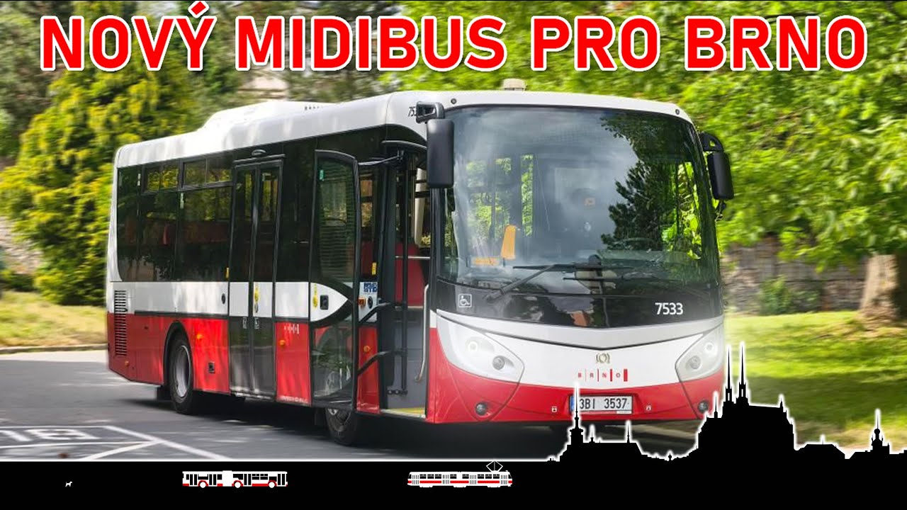 Příjemná lokální linka 65 s midibusem a přejezd na 41 🚌 Cab view bus Brno