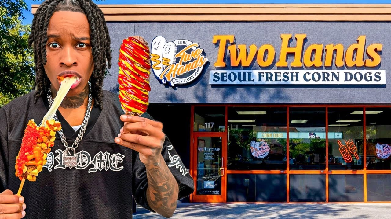 Trying Korean Corn Dogs For The FIRST Time...Worth The Hype?!