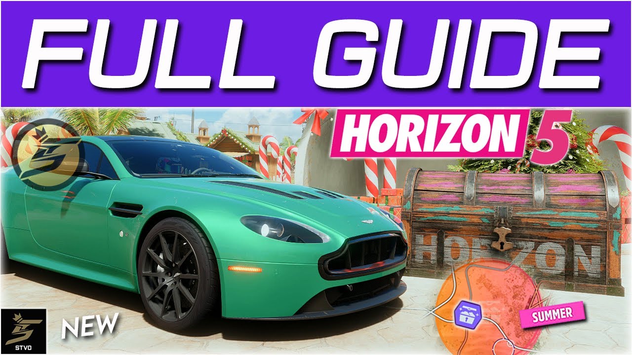 Forza Horizon 5 TREASURE HUNT DRIVING SEASON FH5 Treasure Hunt Chest (плейлист летнего фестиваля)