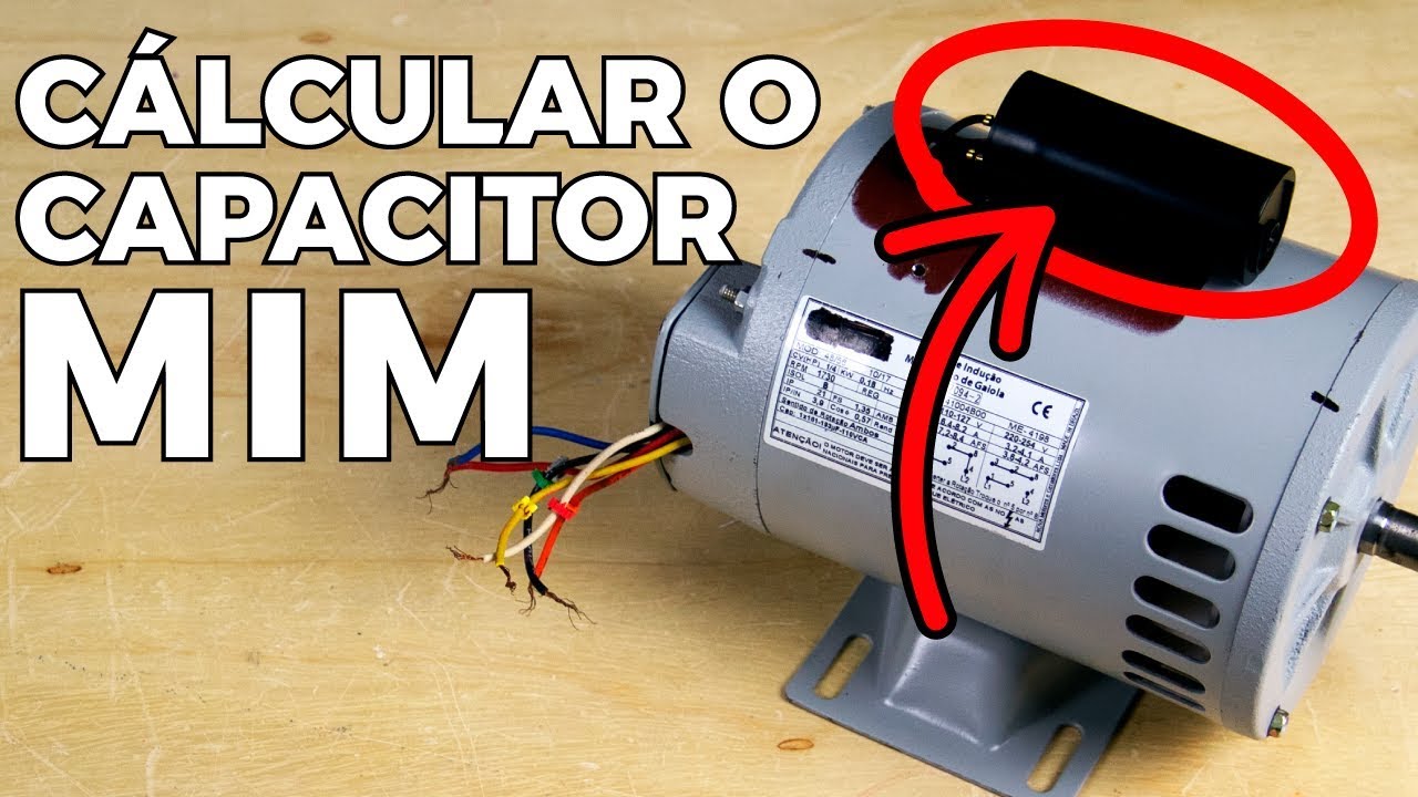 Como Calcular o Capacitor do Motor Monofásico