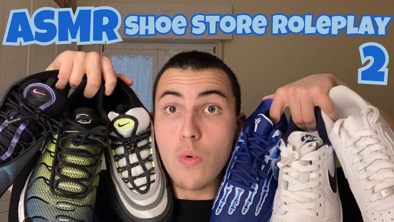 ASMR Shoe Store Roleplay 2 || personal attention, shoe tapping and scratching