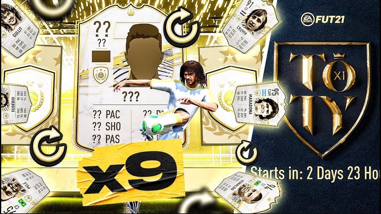 What do you get from 9 Guaranteed Base or Mid Icon Packs?