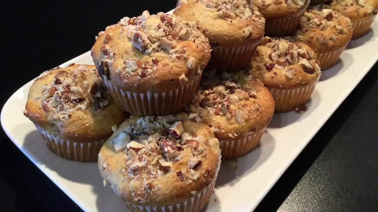 Les muffins au NUTELLA et aux noisettes