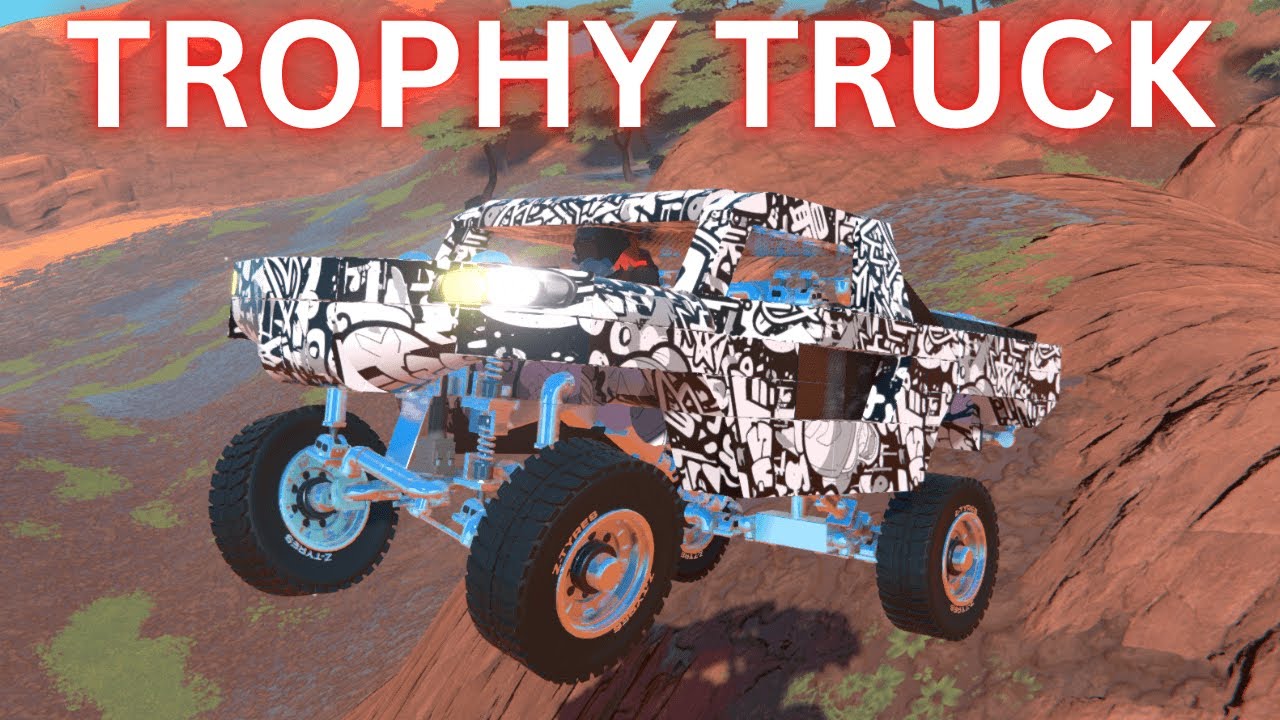 Ultimate Trophy Truck Build in Trailmakers!