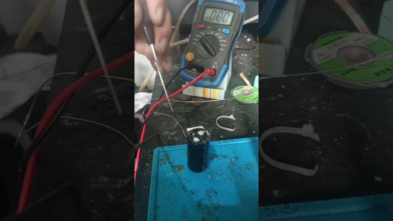 Como testar capacitor