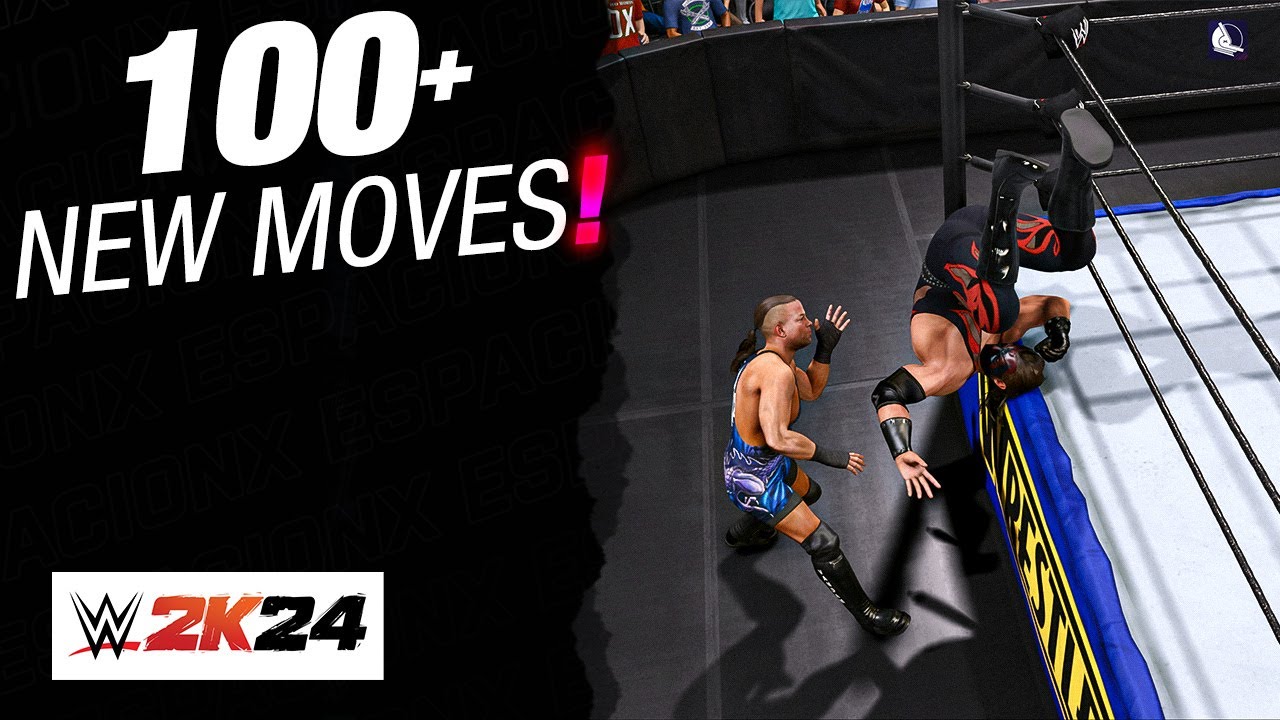 WWE 2K24 All NEW MOVES IN THE GAME