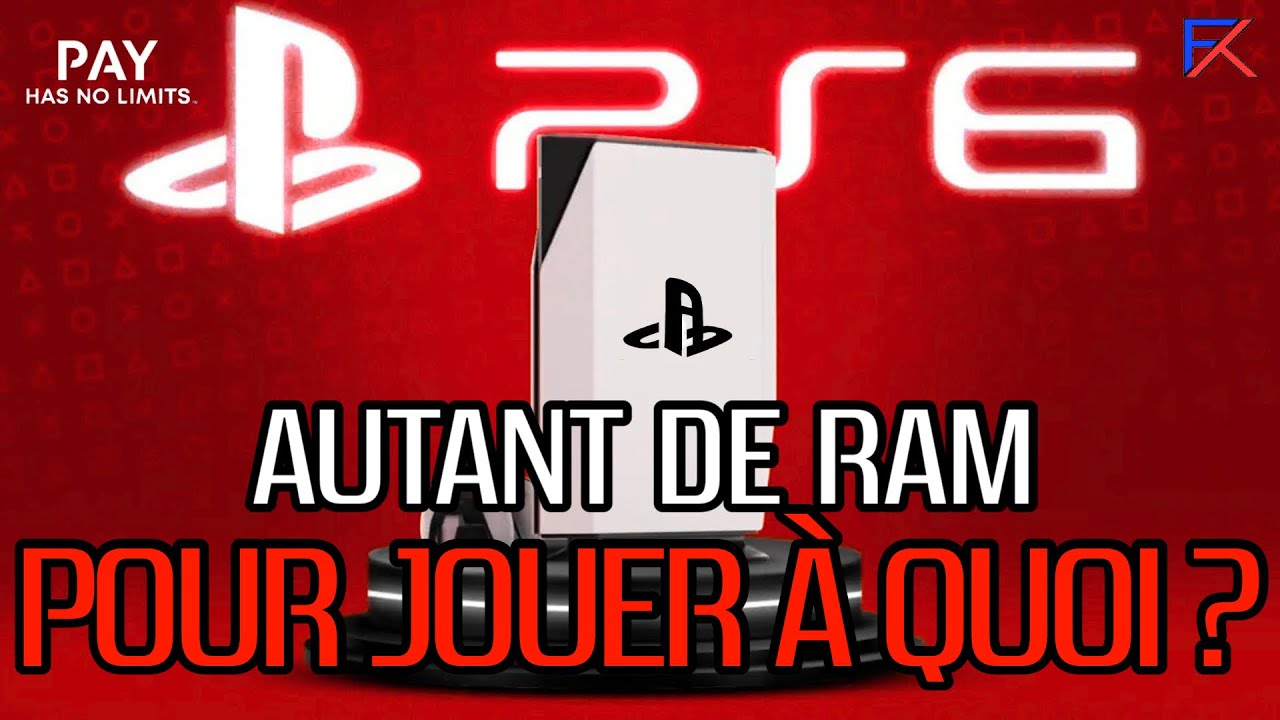 Rumeur PS6 / PS6 Portable - Autant de gigas de ram pour quoi faire ???🤔