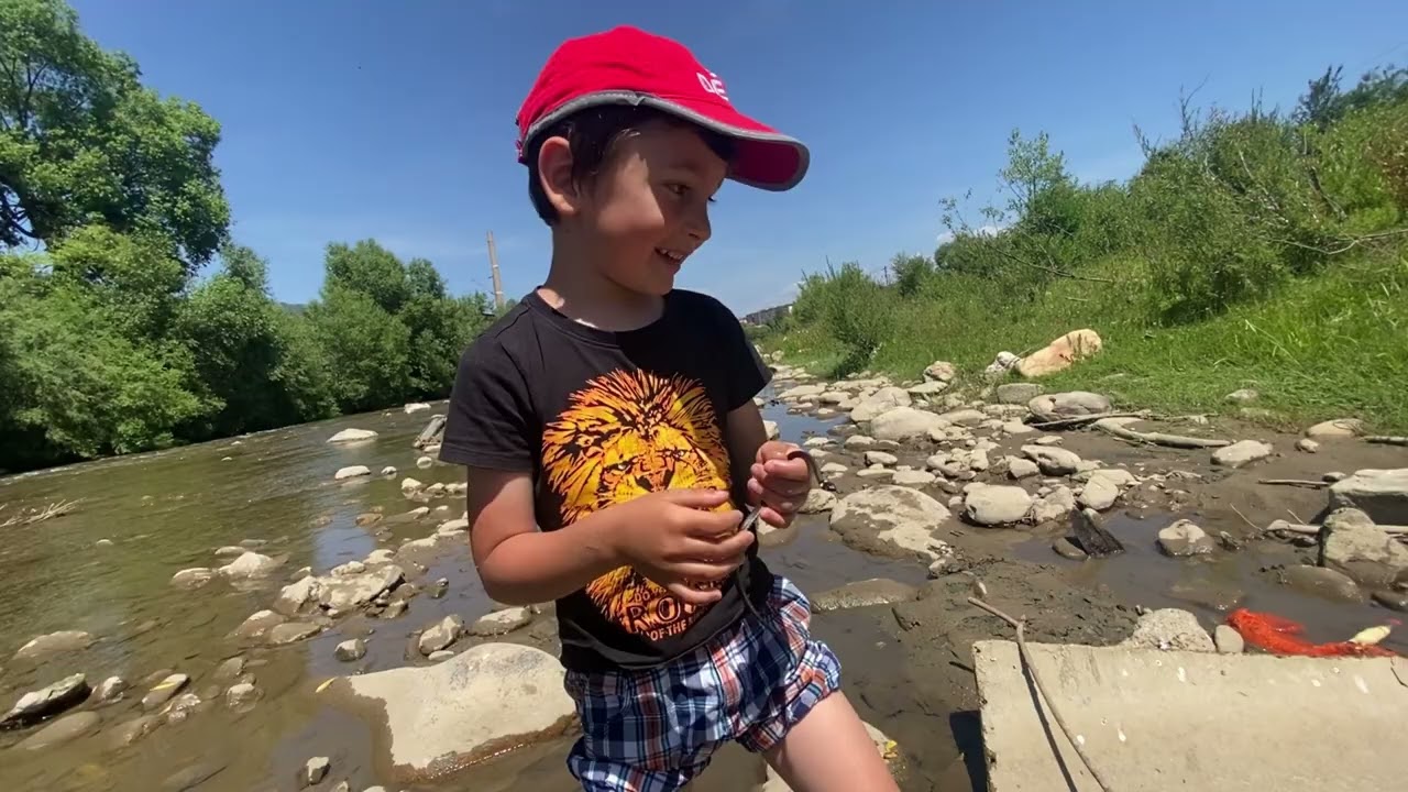 🌿Am vrut sa prind pești si a iesit altceva 🔍👐