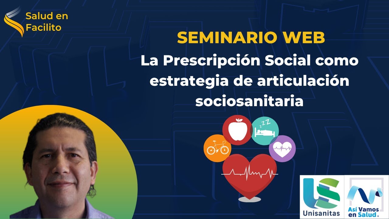Seminario web: la prescripción social como estrategia de articulación sociosanitaria