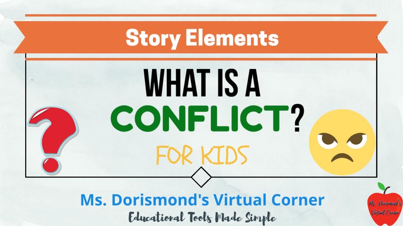 📖 What is a Conflict? | Story Elements for Kids | Reading Comprehension