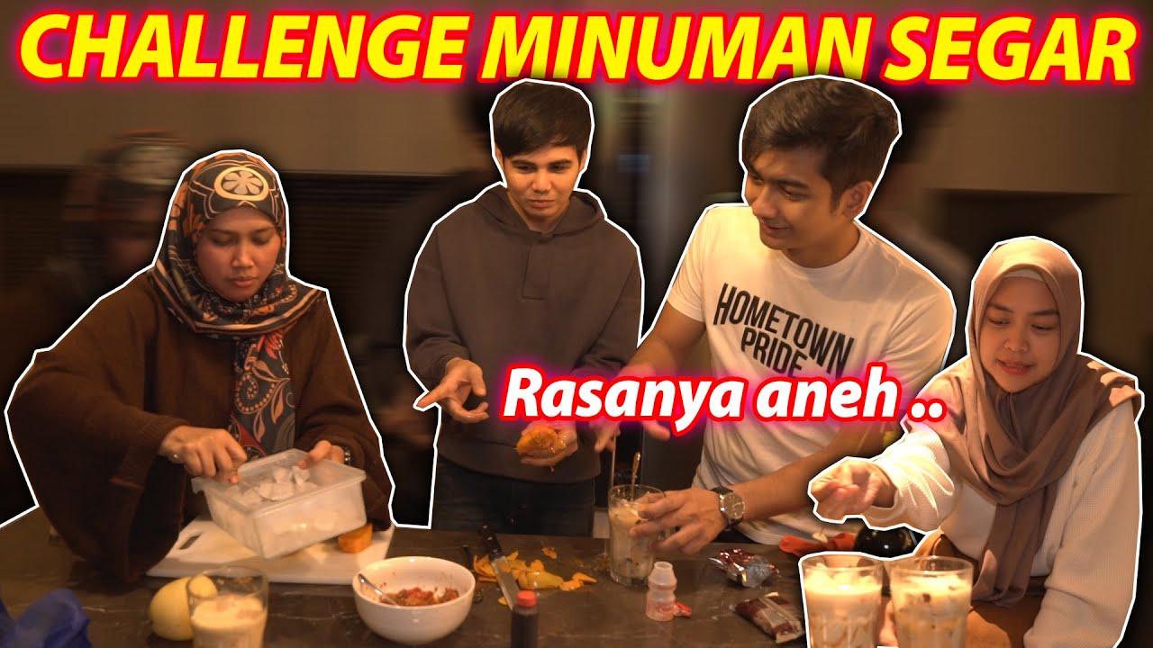 CHALLENGE BIKIN MINUMAN SEGAR .. Rasanya Gak Karuan !!