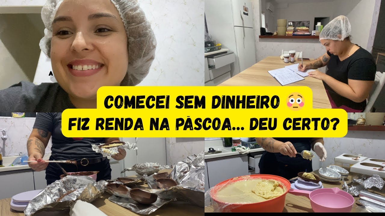 COMECEI SEM DINHEIRO PRA P&Aacute;SCOA&hellip; CONSEGUI FAZER RENDA? 😳💰