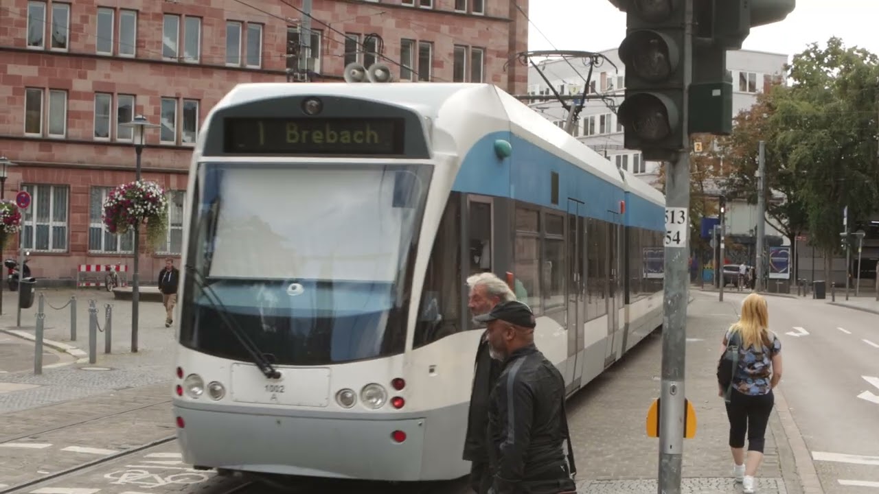 Straßenbahn Saarbrikke   Linie 1 Brebach