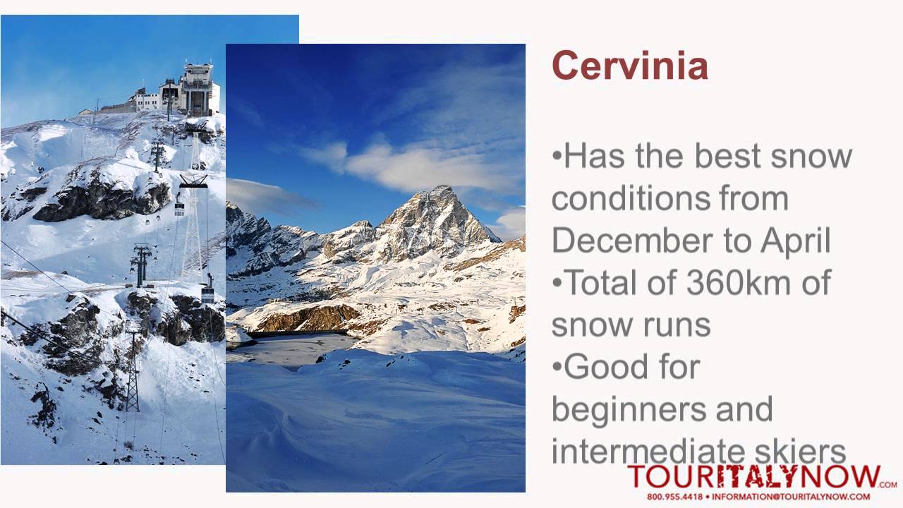Top 5 Skiing Locations in Italy