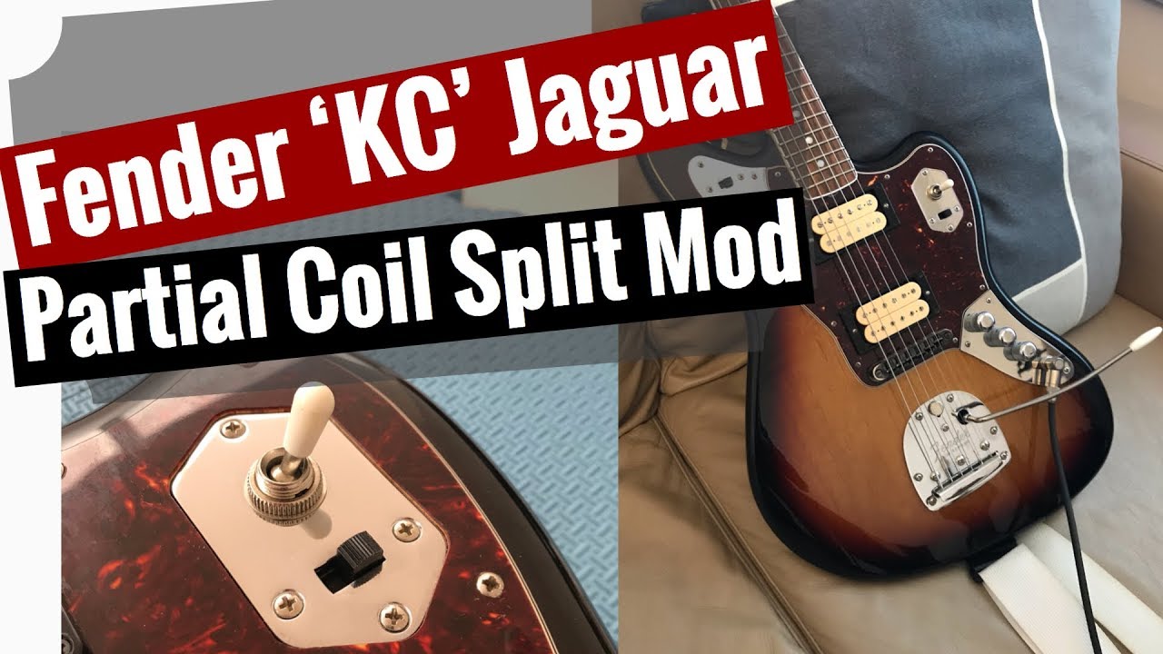 Partial Coil Split Mod for the Fender Kurt Cobain Jaguar
