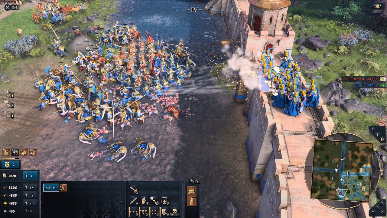 Age Of Empires 4 | Ottoman Vs Japanese