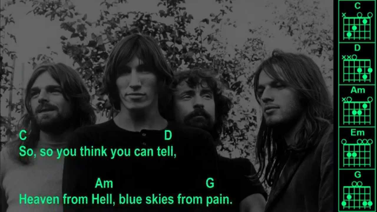 Pink Floyd - Wish You Were Here - Original - Chords & Lyrics