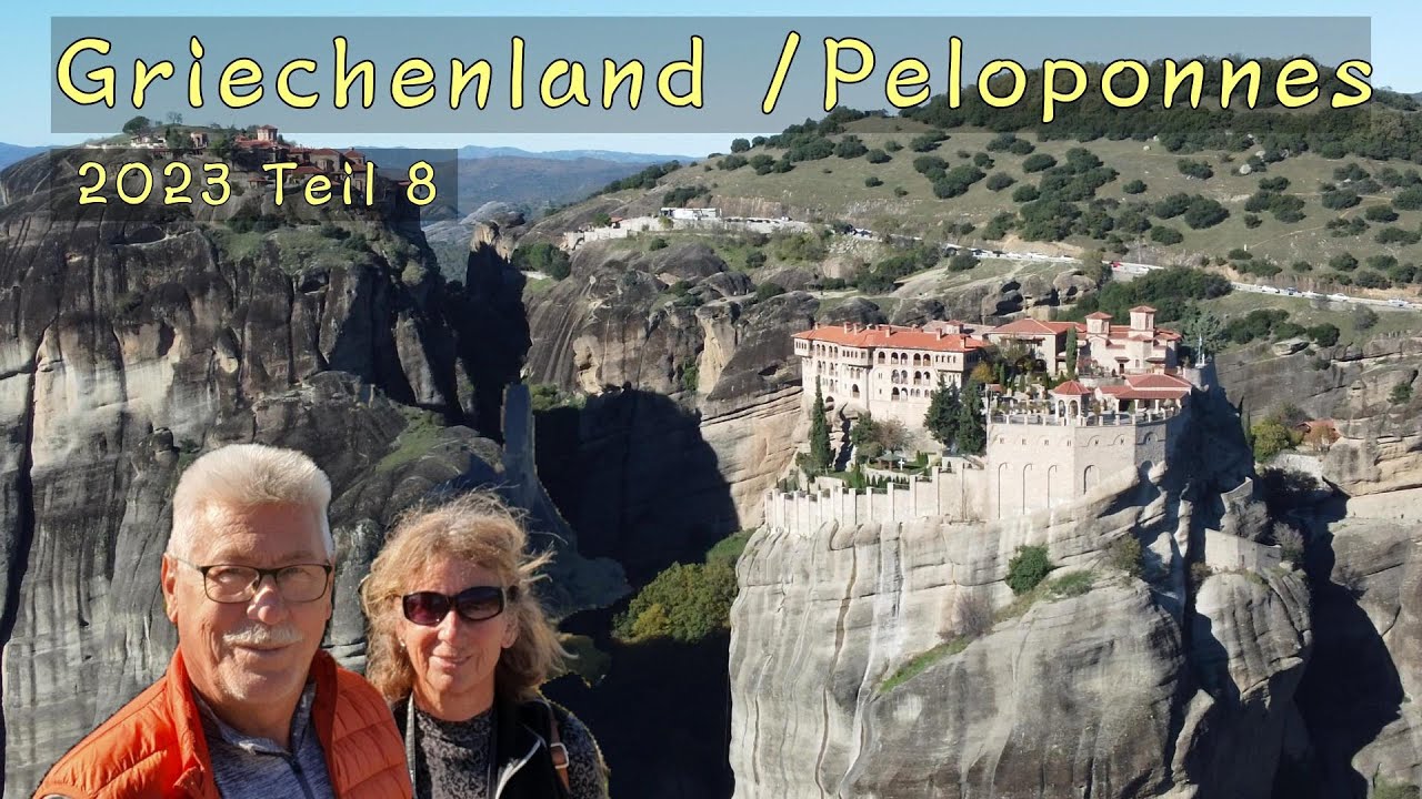 Griechenland-Peloponnes 2023 Teil 8/8  Tzoumerka, Portaikos River ,Bridge, Meteora, Melnik Sandberge