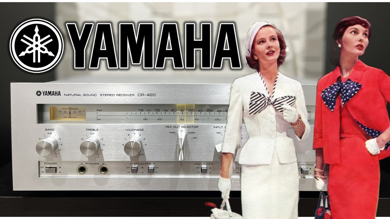 【YAMAHA CR-420】独特なラウドネス コントロールを持つヴィンテージレシーバー【1977年モデル】