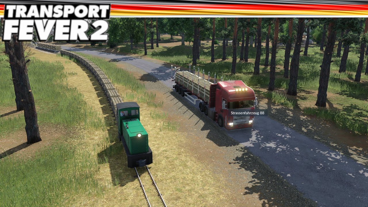 Transport Fever 2 Modvorstellung  : Feldbahn-Paket (600mm).