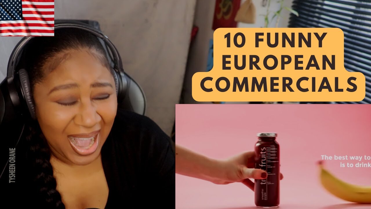 10 Funny European Commercials |American Reaction